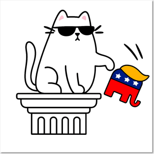 cat Posters and Art